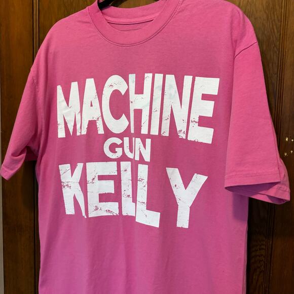 NWOT MGK Machine Gun Kelly Embers‎ Official Merchandise Pink L - Picture 2 of 7